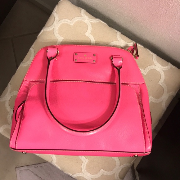 Kate Spade Wellesley Rachael Pink leather bag - Picture 2 of 8